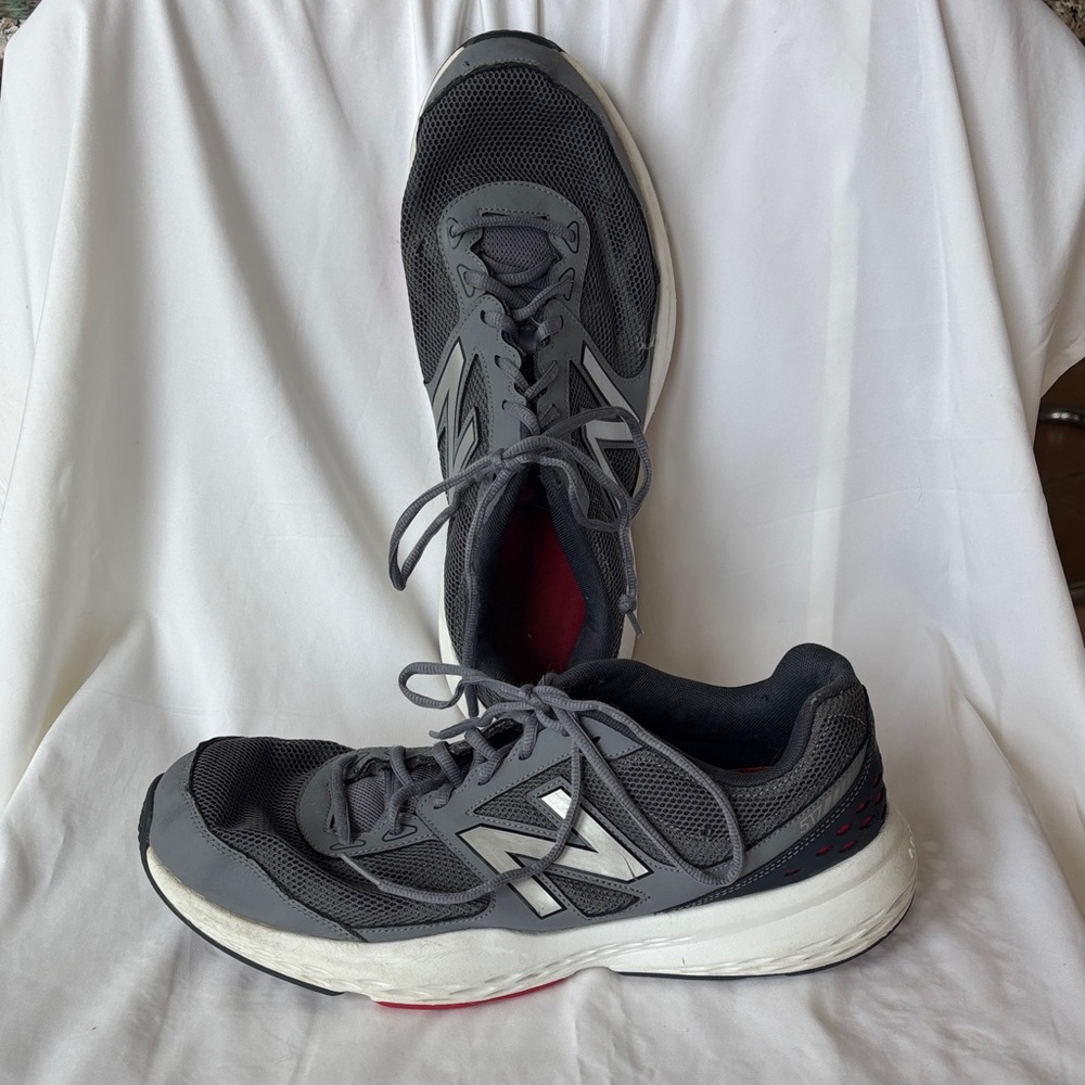 New Balance Black and Gray Athletic Shoes